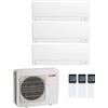 MITSUBISHI ELECTRIC CONDIZIONATORE MITSUBISHI MSZ-AY DUAL SPLIT 12000+12000 BTU INVERTER R32 MXZ-3F68VF A++ WIFI