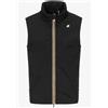 K-Way Valen Stretch Nylon Gilet Jersey Black Pure Uomo