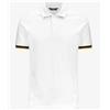 K-Way Vincent Pique White Polo Pique M/M Uomo