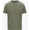 K-Way Sigur Jersey Green Lichen T-Shirt M/M Taschino Uomo