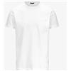K-Way Sigur Jersey White T-Shirt M/M Taschino Uomo