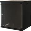 link ARMADIO RACK 19'' 12 UNITA' NERO MONTATO RETI LAN PARETE CAT5E CAT6 FIBRA 19''