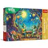 Trefl - The Treflik Family, Inspired By Art, Incontro al bar - 100 pezzi - Puzzle colorato con personaggi delle fiabe, intrattenimento creativo, divertimento per bambini dai 5 anni in su