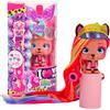 IMC Toys VIP PETS Bow Power Aurora S6 | Bambola da collezione in look urbano alla moda, con capelli lunghi per acconciare e decorare - Giocattoli e regalo per ragazze e ragazzi dai 3 anni in su