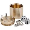BestSaller 3002 - Gioco Super Six Dadi, in alluminio, Ø 5 cm