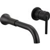 DELTA FAUCET T3559LF-BLWL Trinsic Montaggio a parete, Nero Opaco