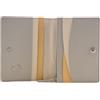 Mala Leather Kora Collection Piccolo Portafoglio in Pelle RFID 3700_45, Grigio, Taglia unica, moderno