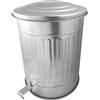 GUILLOUARD Pattumiera a Pedale 40L, 48, Acciaio