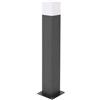 M Ledme - Lampioncino Esterno Serie Design Plus, attacco E27, impermeabile IP54, finitura nera. Ideale per giardini, terrazze, ingressi e facciate (lampadina non inclusa).