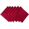 DII Design Imports DII Red Polyester Napkin (Set of 6)