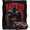 LOGOVISION Batman Rosso Knight Coperta super morbida al tatto setoso - 152 x 127 cm
