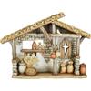 Christian Brands Avalon Gallery, presepe di Natale per la casa di Betlemme, 31 x 22 cm, stabile/presepe
