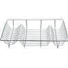 Weis 10301 - Scolapiatti in Acciaio Inox, Argento, 45 x 35 x 10 cm