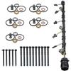 Flynsu Set di cavi + set di viti + guarnizioni sostituzione per T5 V 2.5 TDI 070971033 070 971 033