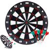 Aonuily Set di freccette per bambini, set di freccette morbide di sicurezza da 40,6 cm, con 6 freccette in gomma, per bambini, gioco al coperto, forniture per feste, regalo sportivo per adulti