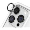 RhinoShield 9H Tempered Glass Camera Lens Protectors Compatible with [iPhone 15 Pro / 15 Pro Max] Impact and Scratch Resistance, High Clarity, Explosion-Proof Protection, Anti-Fog Technology - Silver