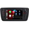 LXKLSZ Autoradio per Seat Ibiza 6j 2009-2014 Radio Wireless Carplay/Android Auto schermo IPS Touch Screen/Bluetooth/Mirror Link/FM/AM/RDS/USB
