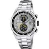 Festina Orologio Uomo Analogico in Acciaio Inossidabile 316L Argentato - Movimento al Quarzo - Cronografo - Calendario - Vetro Minerale Resistente - Impermeabile 10 ATM F20694/4 Timeless Chronograph