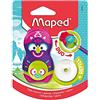 Maped Temperamatite-Gomma Loopy 1 Foro Blister