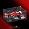 SHOWCASE LAB TECA IN PLEXIGLASS ACRILICO-SHOWCASE-TECA PER SET LEGO® 11375-Ferrari F2004 e M