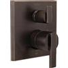 Delta Faucet t24867-rb 3 Ara angolare moderno monitor 14 Series Valve Trim con deviatore integrato 3-setting, Venetian Bronze