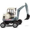 Wiking 065809 H0 Modello da costruire Miniescavatore, blu alpa