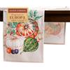 Maison d' Hermine Lumina Runner da tavola in 100% cotone per feste, cene, vacanze, cucina, giorno del Ringraziamento, Natale (50cm x 150cm)