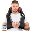 Donnerberg Massaggiatore schiena e spale Donnerberg - Massaggio dei tessuti profondi - 2 tecniche di massaggio - Shiatsu e percussioni con infrarossi - Alta qualità tedesca -7 anni di garanzia sul motore