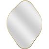 HOME DECO FACTORY Jardin Deco Specchio Contorno Dorato Losange Come