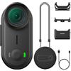 AKASO Mini Action Cam 4K30FPS - Bodycam 64GB Fotocamera Portatile per Vlogging con Impermeabilità 3m, 360 Minuti di Registrazione, Fotocamera POV per Sport, Vlog, Animali Domestici (Keychain3)