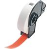 BETCKEY - 1 Rotolo DK-11203 Etichette per Raccoglitori Compatibile con Brother, 17mm x 87mm, 300 Etichette Colorate Rosso per Stampanti di Etichette Brother QL