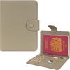 WASON Porta Passaporto in Vera Pelle con RFID, Portafoglio da Viaggio, Scomparti Carte, Tasca Contanti, Portamonete, Slot Tracker, Organizzatore Biglietti Aerei per Uomo e Donna(Groen)