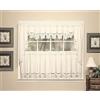 Today's Curtain Today - Tenda con Imperial Classic Disegnato Cutwork Window Swag, 96,5 cm, Beige