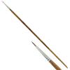 KUM 5124511 - Pennello per acrilico e olio Wood Line, rotondo, dimensione 1, per artisti, pennelli per artisti, forniture per artisti
