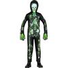 W WIDMANN MILANO Party Fashion - Costume da bambino scheletro tossico, Costume per Halloween, Costumi di carnevale per bambini, Tuta