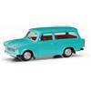 Herpa modello di auto Trabant 601 Universal, in scala 1:87, pezzo da collezione, modello tedesco, statuetta plastica