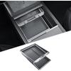 SKTU Organizer per Console Centrale, Accessorio per Tesla Model 3 Highland 2024-2026 e Y Juniper 2025 2026, Contenitore a Doppio Strato con Imbottitura per Tesla Juniper Highland Accessories