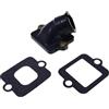 2EXTREME Collettore di aspirazione 2EXTREME con guarnizione STANDARD compatibile con Piaggio 50cc 2 tempi - compatibile con NRG Power, TPH, Zip, Gilera Runner, Ice, Aprilia SR50 - alesaggio 21 mm, larghezza co