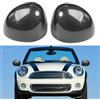 TTCR-II Calotte Specchietti per Mini Cooper R55 R56 R57 R58 R59 R60 R61 | 2PCS R55 R56 R57 Copri Specchietti R59 R60 R61 Calotta Specchietto 2007-2015(Specchio Pieghevole Elettrico)-Fibra di Carbonio