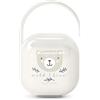 Suavinex Portachupete Bebé per 2 Ciucci, +0 Mesi, Wild&Free Beige