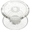 PopSockets Grip Adesivo per Smartphone, Supporto, Cavalletto, Kindle - Clear Glitter Silver