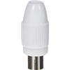 PremiumCord - Connettore per Antenna TV, IEC m, 75 Ohm