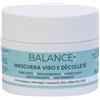 Namur Maschera Viso e Décolleté Idratante e Purificante, con Estratto di Opuntia e Avocado, Profumazione Pera e Magnolia, 100ml - Naturale, Biologica e Vegana - Linea Balance di Namur Cosmetics
