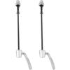 Create idea 2x Spiedini A Sgancio Rapido Per Ciclismo Compatibile Con BMX Rulli Per Mountain Bike Turbo Trainer