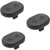 Icyowls 3 Pezzi Pulsante Interruttore frecce per Scooter, Pulsante di Ricambio per Monopattino Elettrico, ABS Robusto, Plug-And-Play, Ricambio per Accessori Scooter