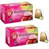 TEEKANNE Pompadour | Teekanne | Infuso Frutti di Bosco | Tisana Ibisco, Mora, Arancia, Lampone, Fragola, Mirtillo - 2 x 20 Filtri (2 x 50 Gr)