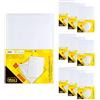 Idena 90562 - Buste imbottite G/17, 10 pezzi da 25 x 35 cm, buste adesive, buste imbottite in carta FSC Mix bianca