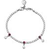 Brosway Bracciale Donna, Bracciale Tennis in Acciaio con Simbolo Coccinella | Collezione Desideri - BEI020
