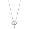 Brosway Collana Donna, Collana Lunga in Acciaio e Cristalli con Simbolo Croce | Collezione Chakra - BHKN060