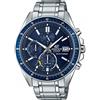 Casio Orologio Casio Edifice Acciaio Uomo, QUARZO, Quarzo- CA.EFS-S510D2AVUEF